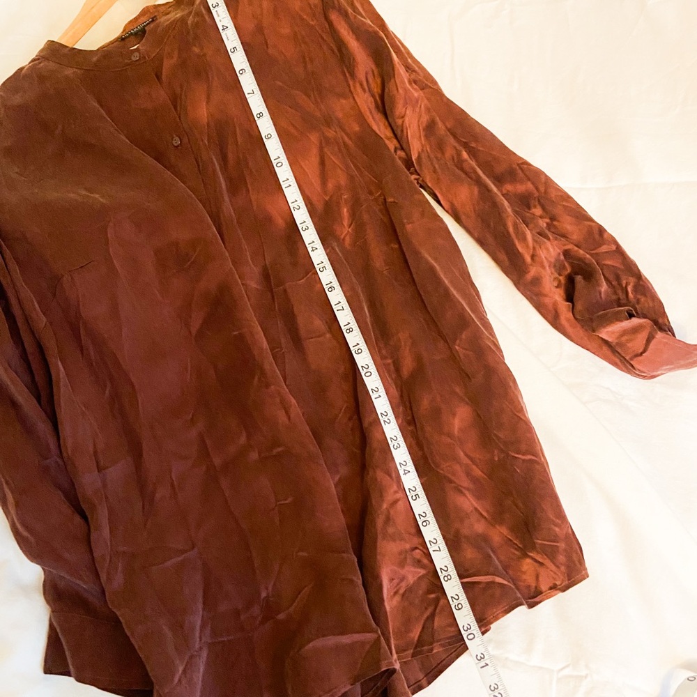 Men's Burgundy Jacket - Picture 7 of 7